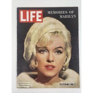 Marilyn Monroe Life Magazine Aug 17 1962 - Memories of Marilyn